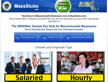 Tablet Screenshot of massstubs.com